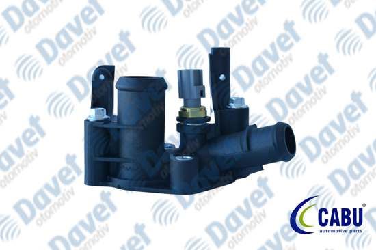 ZTH1355 Termostat Govdesi (Termostatli Contali) Ford Fiesta 1.25, 1.4, 1.6 / Focus 1.4, 1.6
